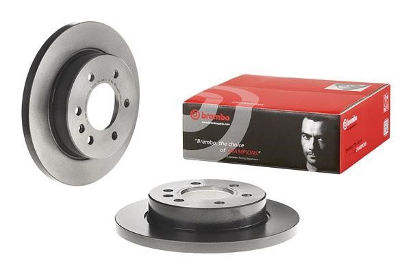Brembo 08.D046.11 Unventilated brake disc 08D04611