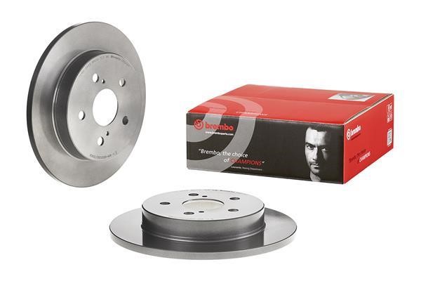 Brembo 08.D418.11 Unventilated brake disc 08D41811
