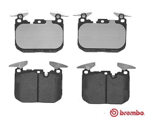 Brake Pad Set, disc brake Brembo P 06 008