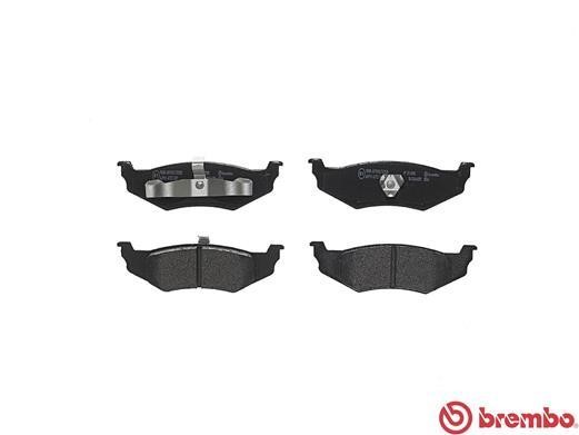 Brake Pad Set, disc brake Brembo P 11 010