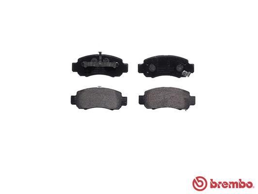 Brake Pad Set, disc brake Brembo P 28 033