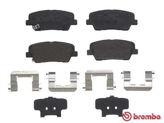Brake pad set Brembo P 30 081