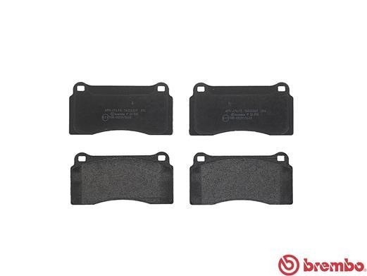 Brake Pad Set, disc brake Brembo P 36 018