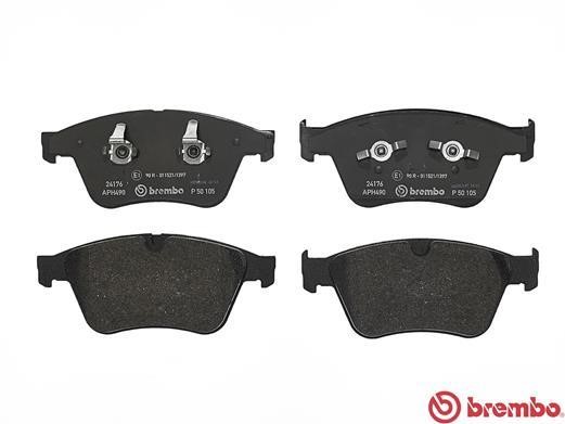 Brake Pad Set, disc brake Brembo P 50 105