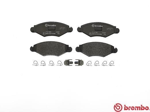 Brembo Brake pad set – price [object Object] PLN