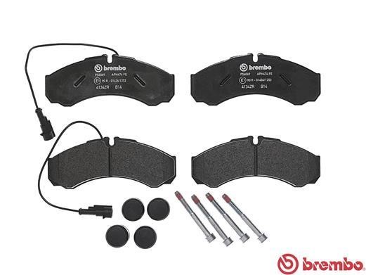 Brembo Brake pad set – price [object Object] PLN