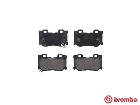Brake Pad Set, disc brake Brembo P 56 095