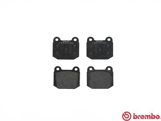 Brake Pad Set, disc brake Brembo P 59 004