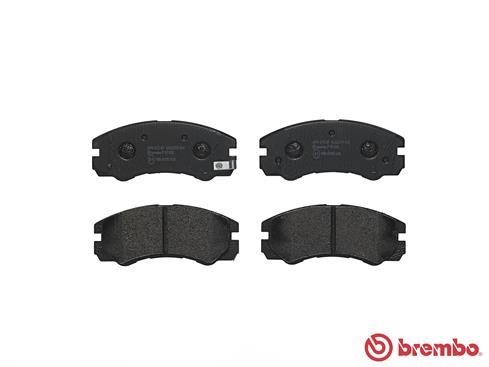Brake Pad Set, disc brake Brembo P 59 020