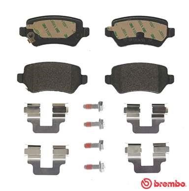 Rear disc brake pads, set Brembo P 59 038