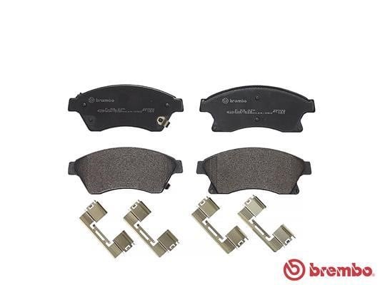 Brake Pad Set, disc brake Brembo P 59 076