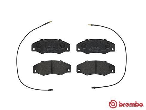 Brake Pad Set, disc brake Brembo P 68 016