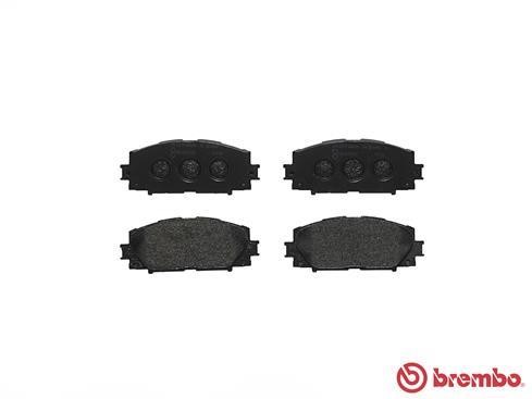 Brake Pad Set, disc brake Brembo P 83 106