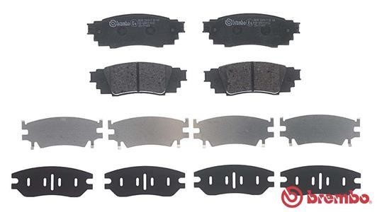 Brake pad set Brembo P 83 160