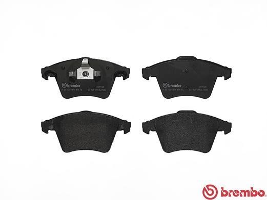 Brake Pad Set, disc brake Brembo P 85 107