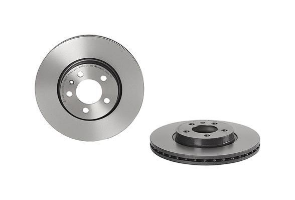 Brembo 09.D571.11 Ventilated disc brake, 1 pcs. 09D57111