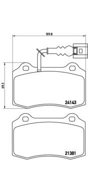 Buy Brembo 07B31403 – good price at EXIST.AE!