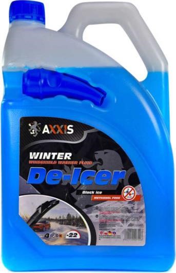 AXXIS 48021110407 Winter windshield washer fluid, -22°C, Black ice, 4l 48021110407