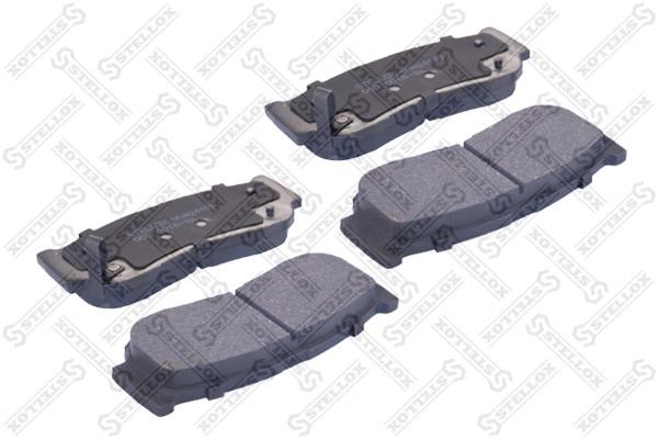 Stellox 000 001B-SX Brake Pad Set, disc brake 000001BSX