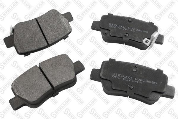 Stellox 000 017B-SX Brake Pad Set, disc brake 000017BSX