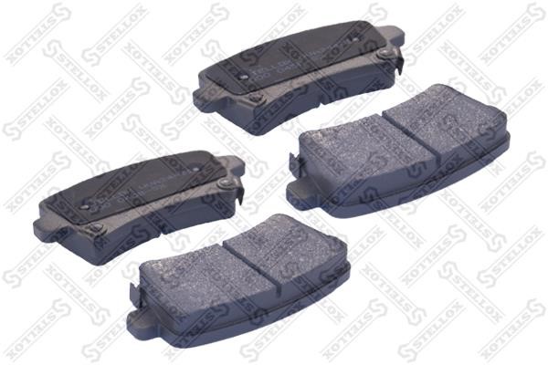 Stellox 000 045-SX Brake Pad Set, disc brake 000045SX