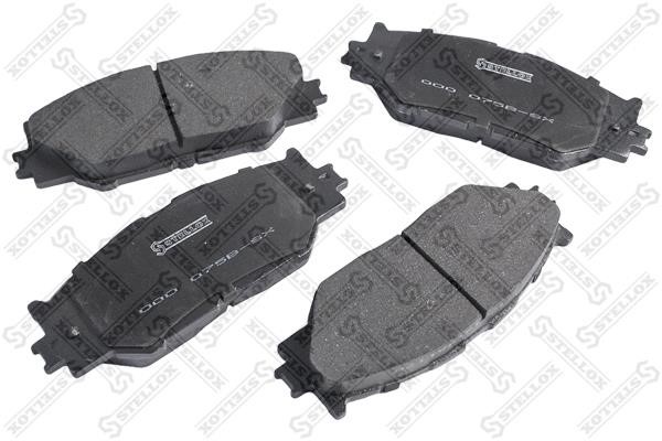 Stellox 000 075B-SX Brake Pad Set, disc brake 000075BSX