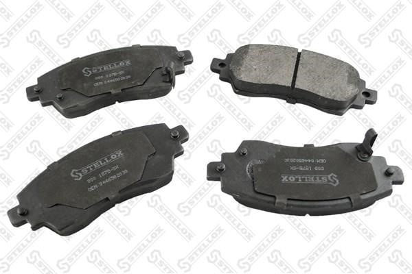Brake spare parts Geely Vision: 000187BSX Stellox Brake pad set
