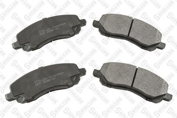 Stellox 000 203B-SX Brake Pad Set, disc brake 000203BSX