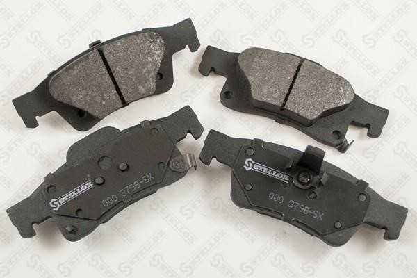 Stellox 000 379B-SX Brake Pad Set, disc brake 000379BSX
