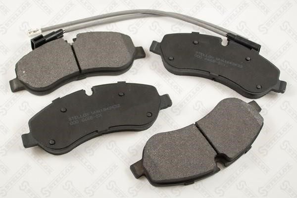 Brake pad Ford Tourneo Custom: 000666BSX Stellox Brake pad set