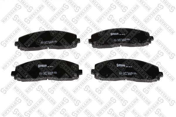 Disc brake pad set Chrysler Pacifica: 000405SX Stellox Brake pad set
