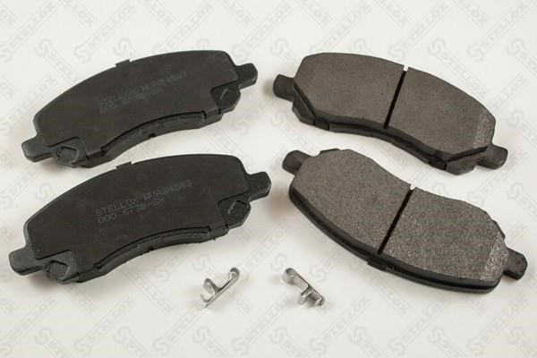 Stellox 000 673B-SX Brake Pad Set, disc brake 000673BSX