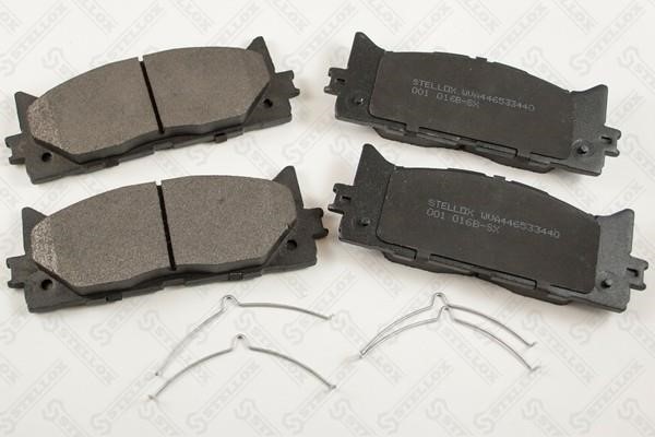 Stellox 001 016B-SX Brake Pad Set, disc brake 001016BSX