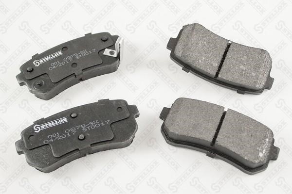 Stellox 001 087B-SX Brake Pad Set, disc brake 001087BSX