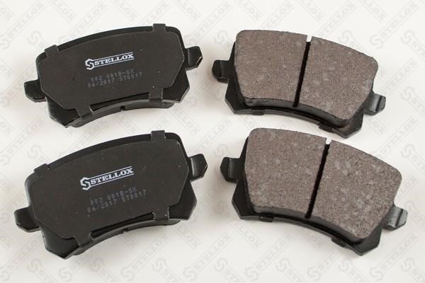 Stellox 002 001B-SX Brake Pad Set, disc brake 002001BSX