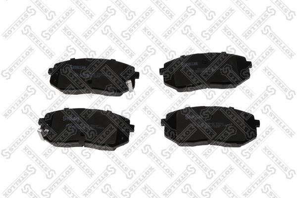 Stellox 002 010B-SX Brake Pad Set, disc brake 002010BSX