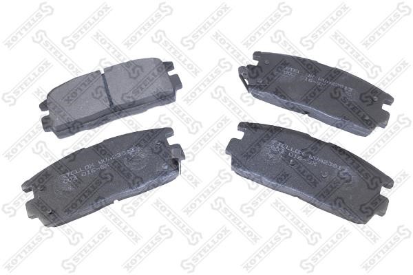 Stellox 002 016L-SX Brake Pad Set, disc brake 002016LSX