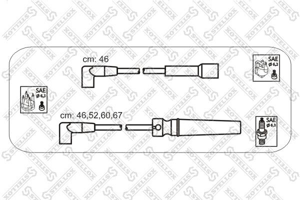 Stellox 10-30043-SX Ignition cable kit 1030043SX