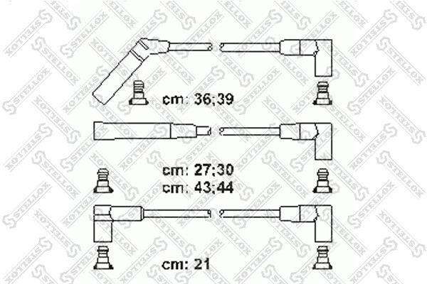Stellox 10-38209-SX Ignition cable kit 1038209SX