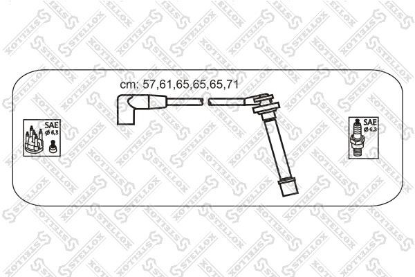 Stellox 10-38404-SX Ignition cable kit 1038404SX