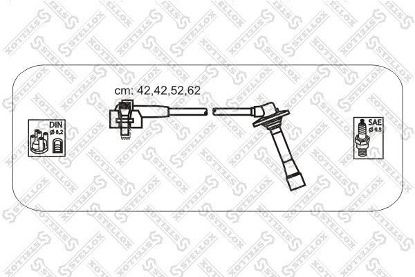 Stellox 10-38488-SX Ignition cable kit 1038488SX