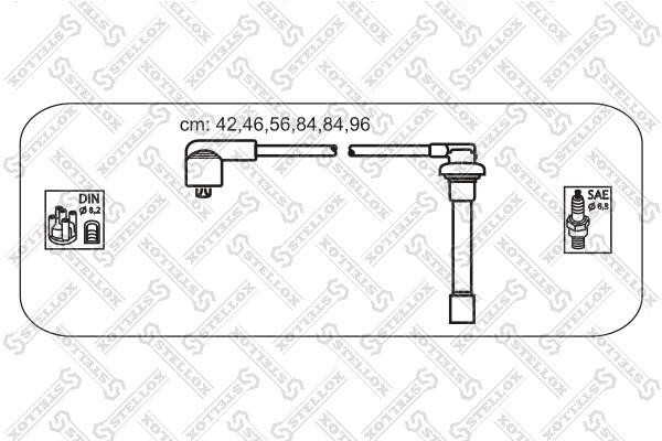 Stellox 10-38566-SX Ignition cable kit 1038566SX