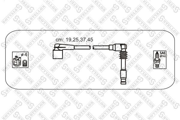 Stellox 10-38571-SX Ignition cable kit 1038571SX