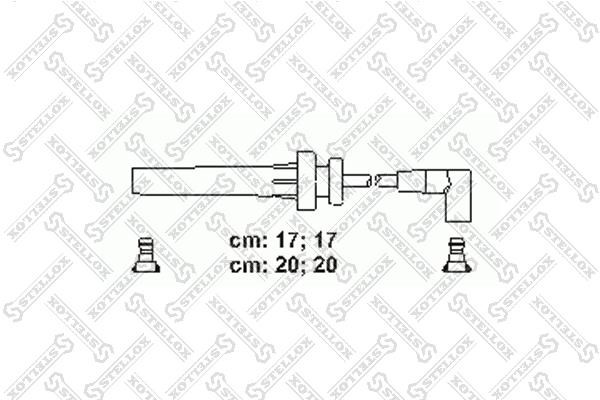 Stellox 10-38589-SX Ignition cable kit 1038589SX