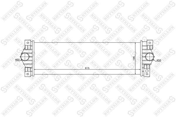 Stellox 10-40237-SX Intercooler, charger 1040237SX