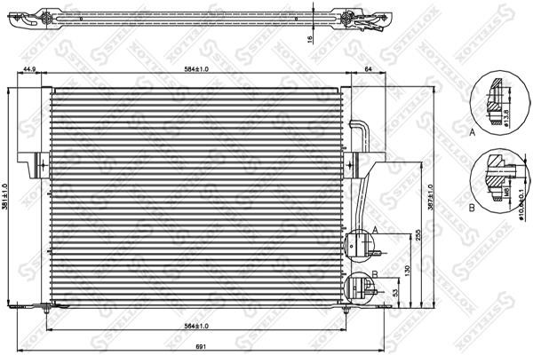 Stellox 10-45010-SX Cooler Module 1045010SX