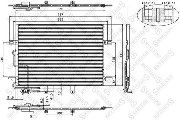 Stellox 10-45130-SX Cooler Module 1045130SX