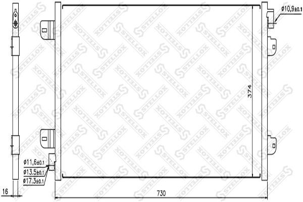 Stellox 10-45149-SX Cooler Module 1045149SX