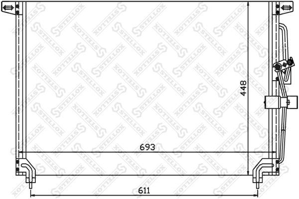 Stellox 10-45048-SX Cooler Module 1045048SX