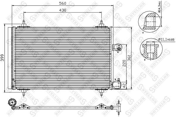 Stellox 10-45067-SX Cooler Module 1045067SX